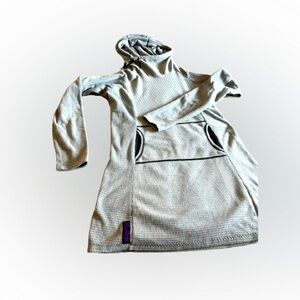 Melanzana Medium grey hoodie dress